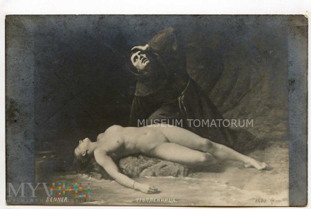 Duże zdjęcie Monk zakonnik - Utopiona - Benner - 1911