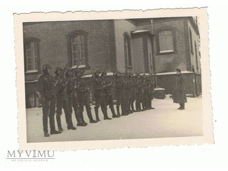 Zdjęcie żołnierzy Wehrmachtu wykonane w Krotoszyni