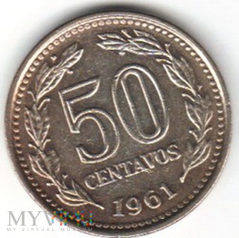 50 CENTAVOS 1961