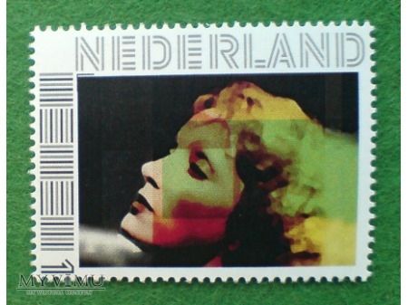Marlene Dietrich znaczek personalizowany HOLANDIA