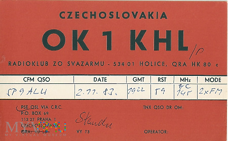 CZECHOSŁOWACJA-OK1KHL-1983.a