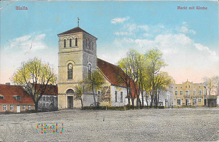 Duże zdjęcie Bialla - Markt mit Kirche