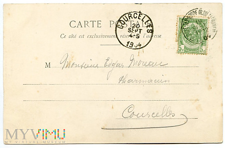 Pocztówka artystyczna - Mały Robinson - 1904