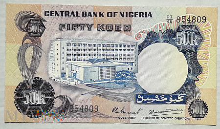 Nigeria 50 kobo 1973