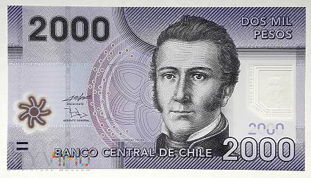 CHILE 2000 pesos 2009