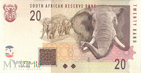 Republika Południowej Afryki - 20 randów (2005)