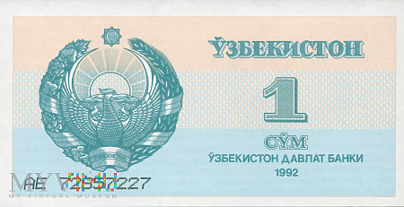 1 Sum uzbekistański