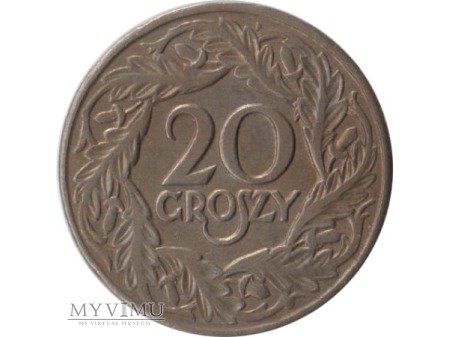 20 groszy 1923 rok