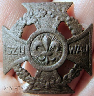 Krzyż harcerski 1945r nr 130