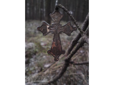 Duże zdjęcie Krzyżyk srebrny prawosławny