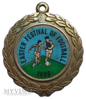 Wielkanocny Festiwal Piłki Nożnej medal 1989