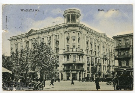 W-wa - Krakowskie Przed.- Hotel Bristol 1928 (?)