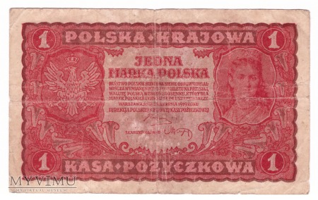 1 marka polska 1919r.