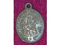 Stary medalik Matki Bożej i Świętej Trójcy