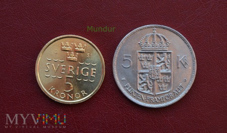 Moneta: 5 kronor 2016