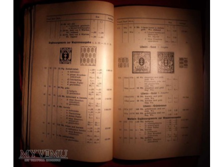 Spezial Katalog der Danzig Marken 1929
