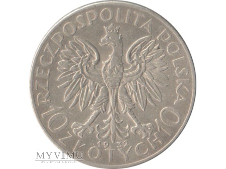 10 złotych 1932 rok