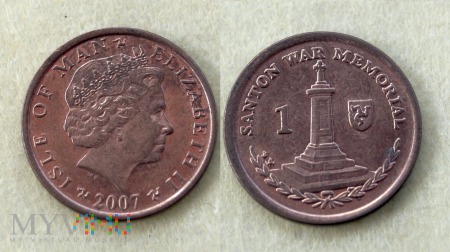 Wyspa Man, 1 Penny 2007