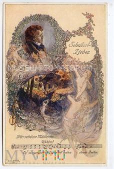 Duże zdjęcie Piosenki Schuberta - Piękna młynarka - 1919