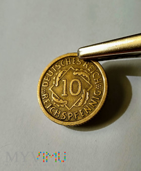 10 reichspfennig 1925 r.