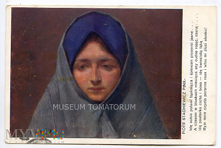 Stachiewicz - Kobieta w chuście - 1915