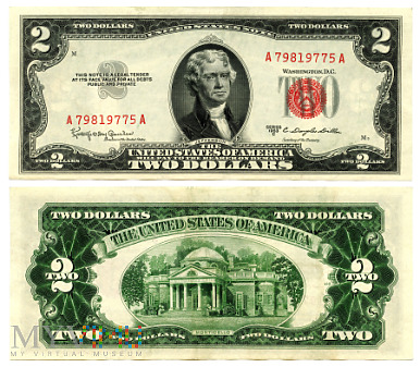 Duże zdjęcie 2 Dollars 1953C (A 79819775 A)