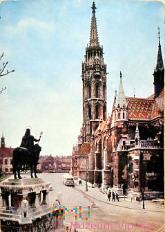 Duże zdjęcie Budapeszt - konny pomnik króla Węgier św. Stefana
