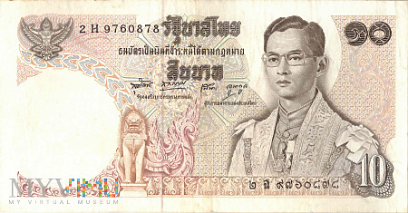 Tajlandia - 10 batów (1978)