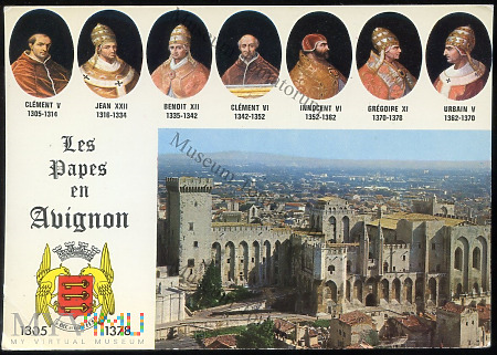 Avignon - Papieże awiniońscy 1305-1378