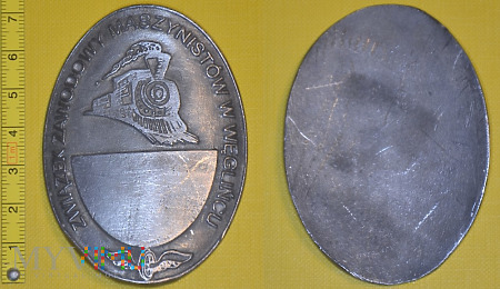 Medal kolejowy - związkowy ZZM w Węglińcu