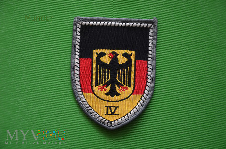Bundeswehr: oznaka Wehrbereichskommando IV