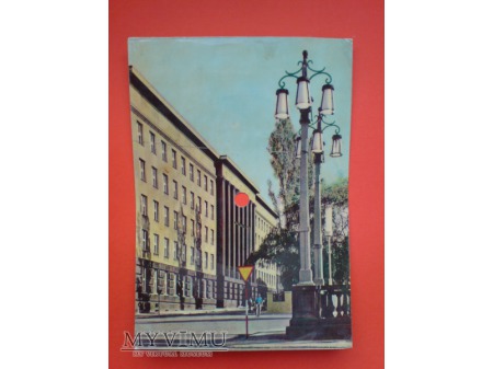 1963 Katowice Socrealizm Pocztówka Grająca