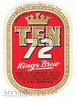 lion breweries - ten 72 kings brew