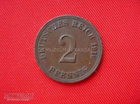2 pfennig 1916 rok