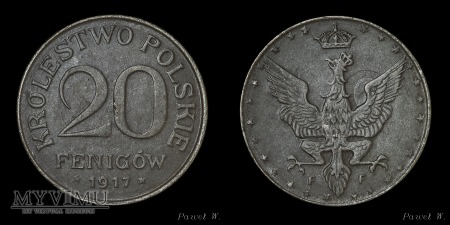 Duże zdjęcie 1917 20 fenigów