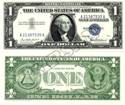 Banknot $ 1.00 1957 r