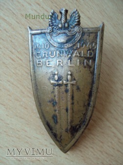 Odznaka Grunwaldzka - cienka