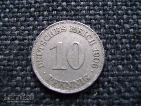 10 pfennigów 1906