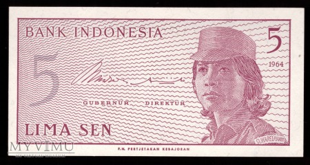 Indonezja, 5 SEN 1964r