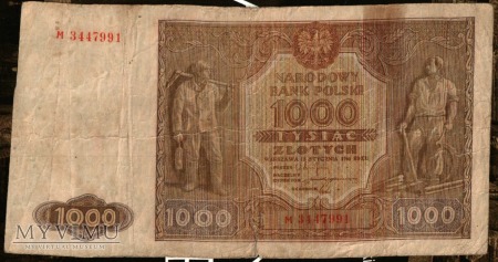 1000 złotych - PRL - 1946