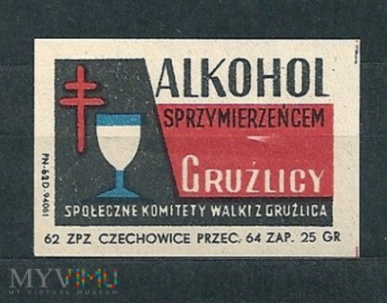 Alkochol sprzymierzeńcem grużlicy.1.1962