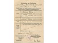 Odpis z aktu ślubu 1944