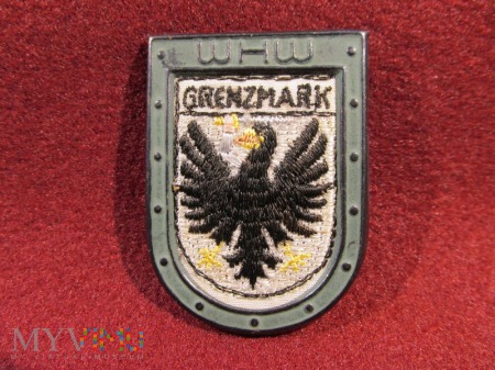 GRENZMARK- herby okręgów granicznych- odznaka WHW
