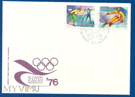 Duże zdjęcie Zimowe Igrzyska Olimpijskie w Insbrucku.10.1.1976.
