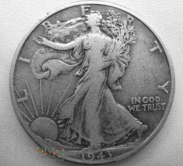 HALF DOLLAR USA 1943 r.