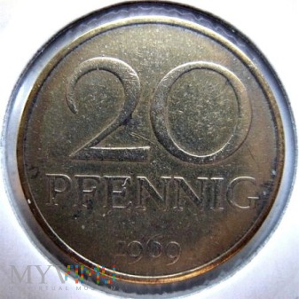 20 fenigów 1969 r. Niemcy (NRD)