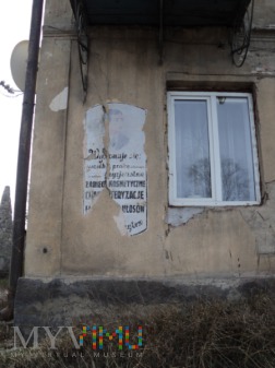 Reklama fryzjera na ulicy Truskavetska.