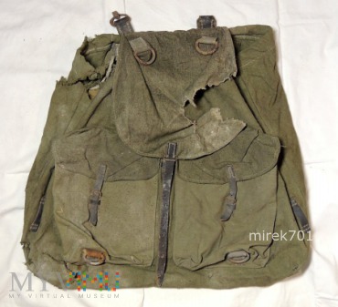 Plecak niemiecki wojskowy