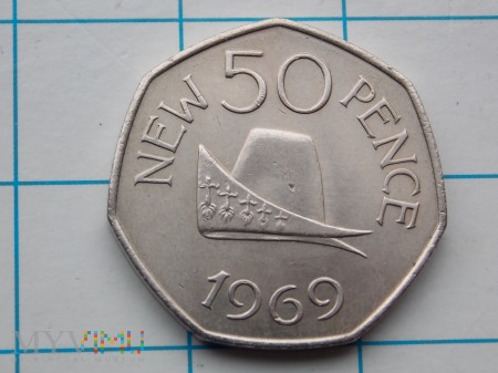 50 PENSÓW 1969 - wyspa GUERNSEJ