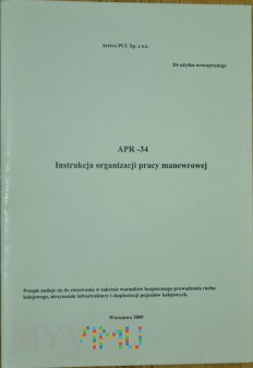 2009 - APR-34 Instrukcja organizacji pracy man.